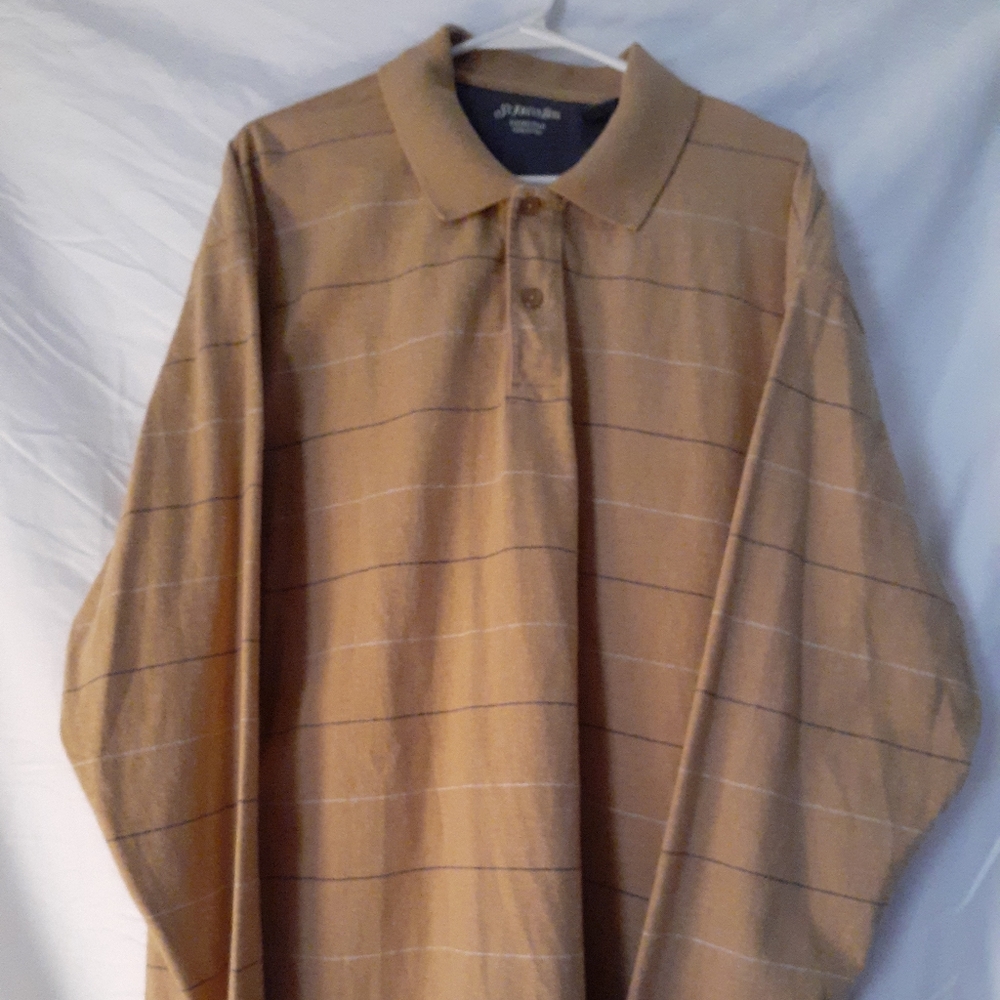 Mens long sleeve St. John's Bay polo